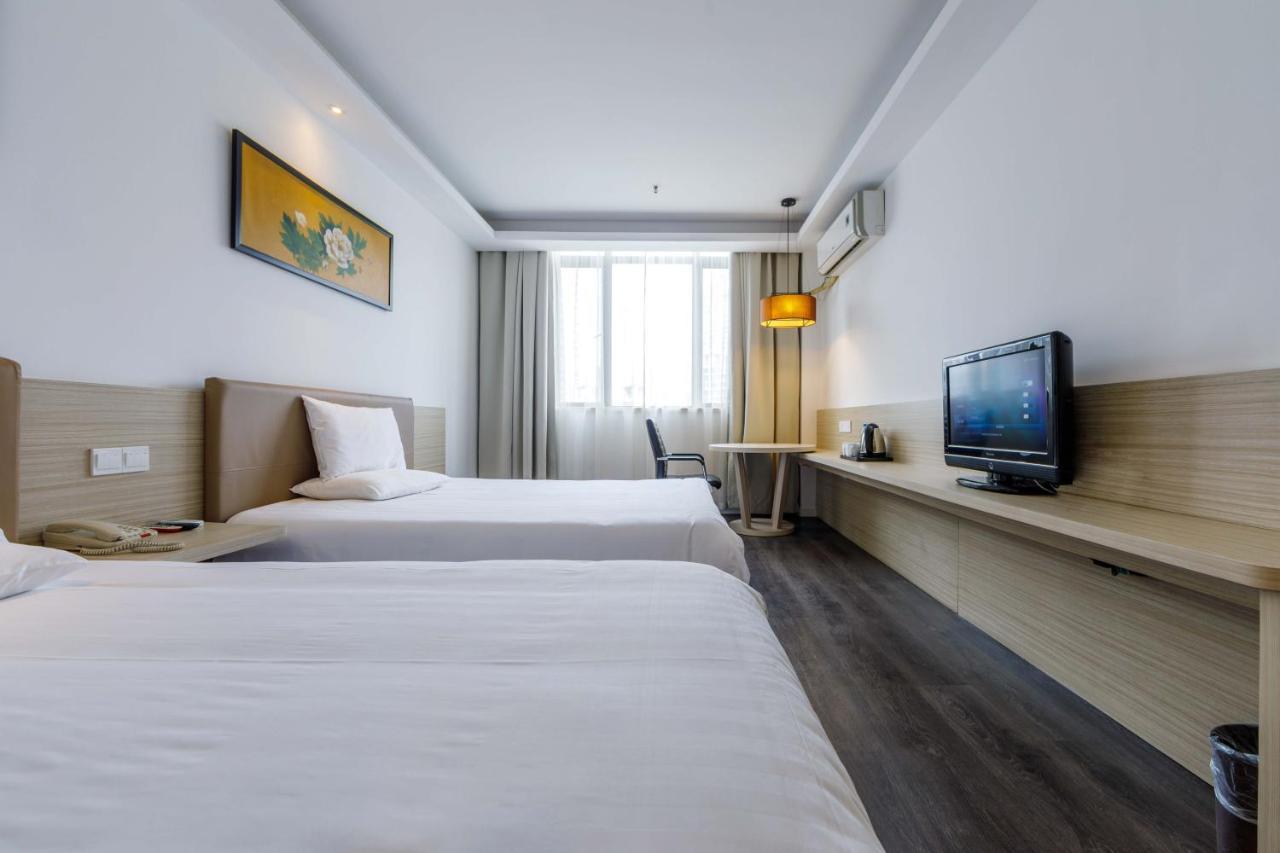 Hanting Express Shanghai Changshou Road Ngoại thất bức ảnh